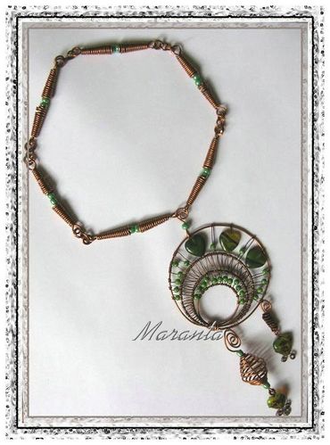 wire wrapping bi�uteria z drutu maranty